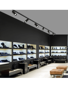 Projetor de trilho redondo ajustável Budelli Branco GU10 8W Trifásico universal 2