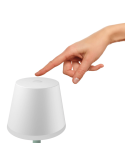 Lámpara de mesa portátil LED inteligente Hue Go blanco clic encendido
