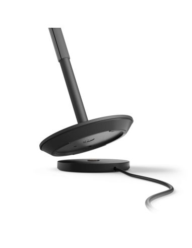 Lámpara de mesa portátil LED inteligente Hue Go negro-gris colocación base