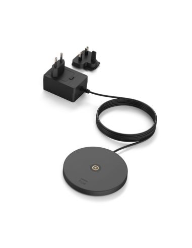 Lámpara de mesa portátil LED inteligente Hue Go negro-gris contenido producto