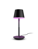 Lámpara de mesa portátil LED inteligente Hue Go negro-gris | LeonLeds