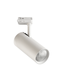 Foco Carril orientable redondo Isquia blanco en 27W 3000K Trifásico universal