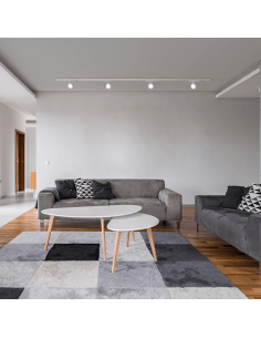 Holofote redondo ajustável Mako branco 20W 3000K 1875Lm 2