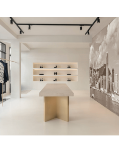 Spot sur rail Zoom rond blanc, 8W GU10, Cl. II 2