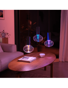 Bombilla LED Lightguide de diseño Elipse E27 500Lm 6.5W 2700K - Philips Hue - Compatible con Alexa, Google Home, Apple HomeKit 2