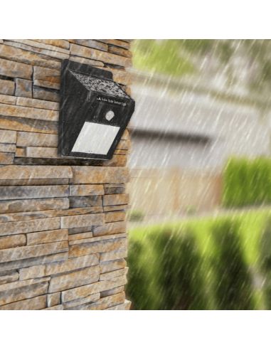 Aplique Led solar con sensor de movimiento de Sulion Ambiente | LeonLeds.com
