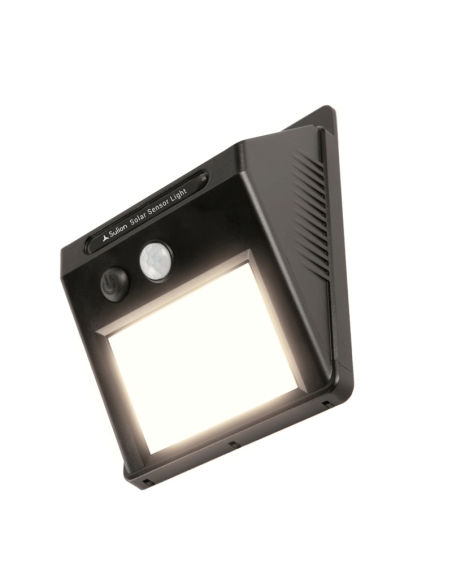 Aplique Led solar con sensor de movimiento de Sulion Luz | LeonLeds.com