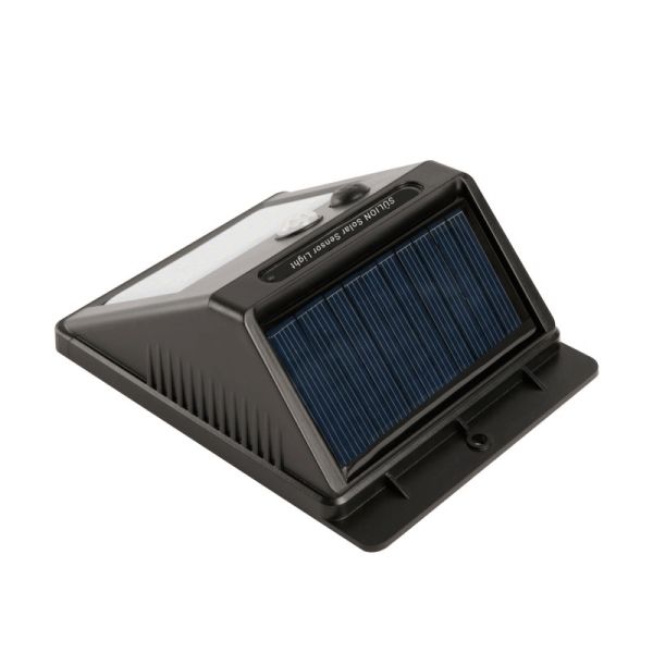 Aplique Led solar con sensor de movimiento de Sulion Placa | LeonLeds.com