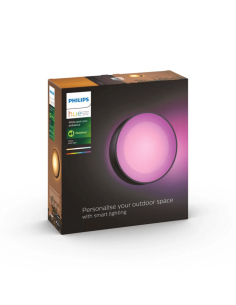 Aplique pared LED inteligente Daylo negro | LeonLeds 2