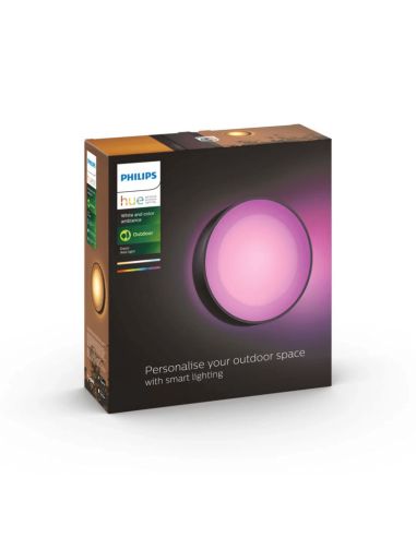 Aplique pared LED inteligente Daylo negro caja producto