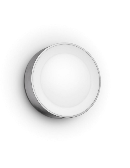 Aplique pared LED exterior Daylo blanco detalle producto