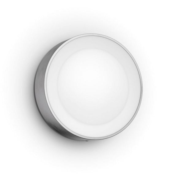 Aplique pared LED exterior Daylo blanco detalle producto