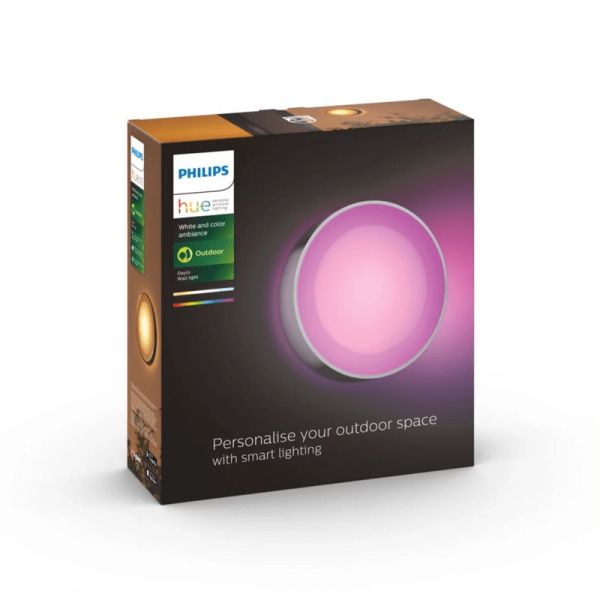 Aplique pared LED exterior Daylo blanco caja producto