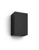 Aplique pared LED exterior Resonate negro 8W Philips Hue detalles producto