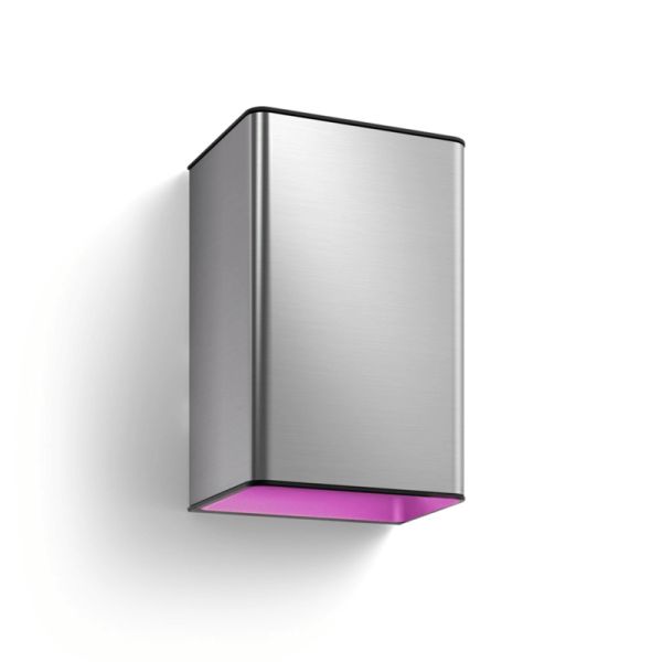 Applique murale LED intelligente Resonate aluminium Philips Hue | leonleds