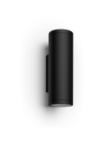 Aplique pared LED inteligente Appear negro Philips Hue detalles producto