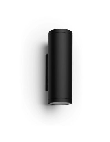 Aplique pared LED inteligente Appear negro Philips Hue detalles producto