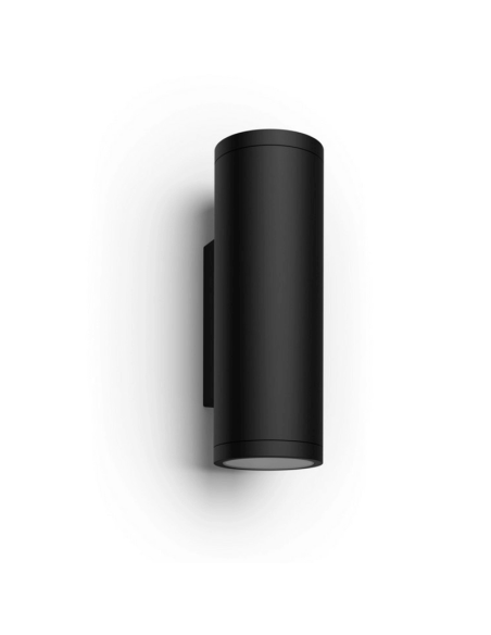 Aplique pared LED inteligente Appear negro Philips Hue detalles producto