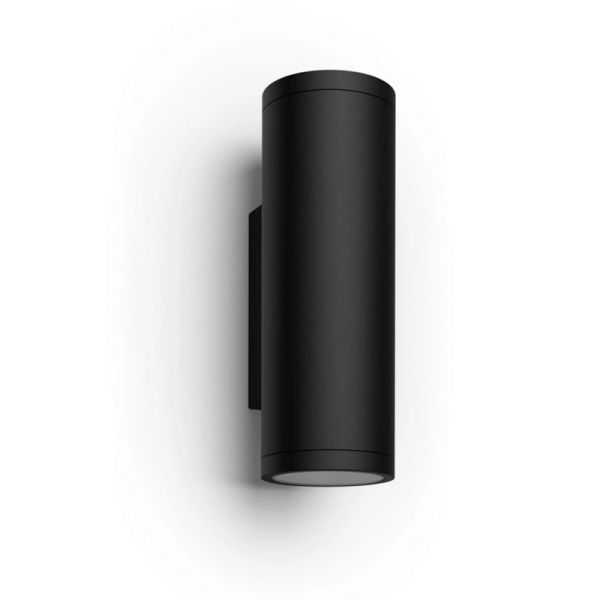 Aplique pared LED inteligente Appear negro Philips Hue detalles producto
