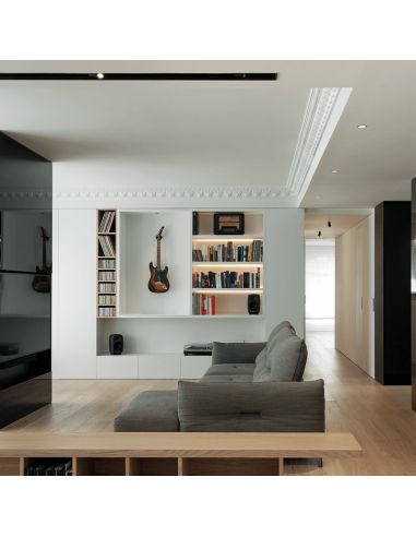 Spot LED Io Surface ArkosLight Ambient Noir | Éclairage LeonLeds