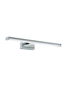 Aplique LED cromado para espejo de baño IP44 Pandella 1 Eglo 40cm | LeonLeds