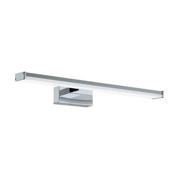 Aplique LED cromado para espejo de baño IP44 Pandella 1 Eglo 40cm | LeonLeds