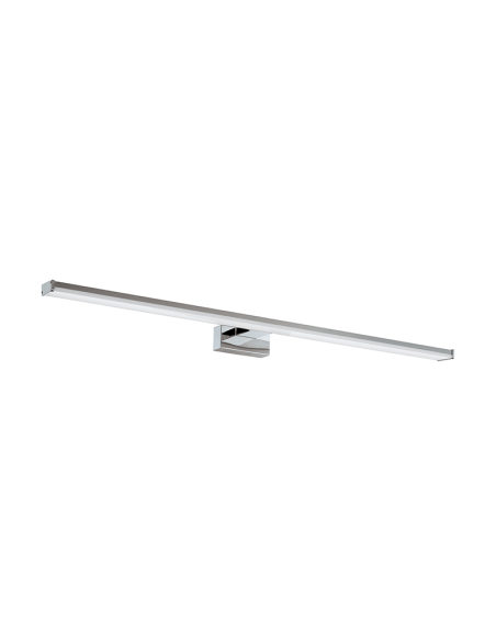 Arandela LED cromada espelho para banheiro IP44 Pandella 1 Eglo 78cm | leonleds