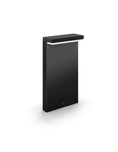 Baliza LED exterior inteligente Nyro negro 13,5W Philips Hue detalle producto