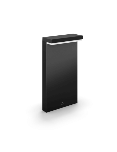 Baliza LED exterior inteligente Nyro negro 13,5W Philips Hue detalle producto