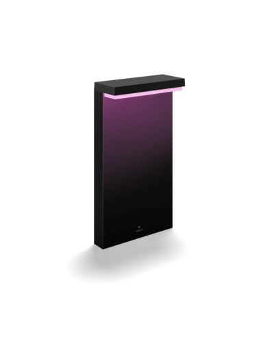Baliza LED exterior inteligente Nyro negro 13,5W Philips Hue | LeonLeds