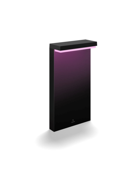 Baliza LED exterior inteligente Nyro negro 13,5W Philips Hue | LeonLeds