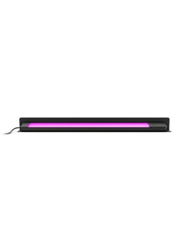 Foco LED exterior lineal Amarant inteligente negro 20W | LeonLeds