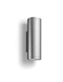 Aplique de pared LED exterior inteligente Appear aluminio vista frontal producto