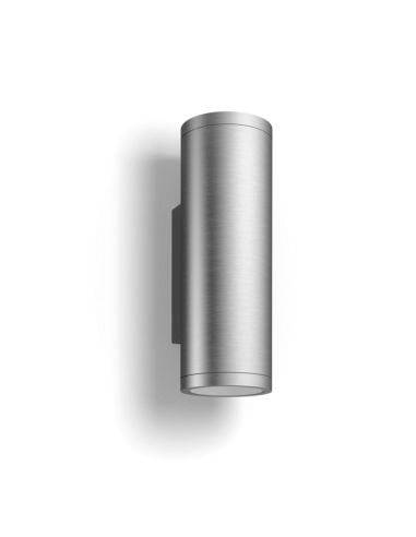 Aplique de pared LED exterior inteligente Appear aluminio vista frontal producto