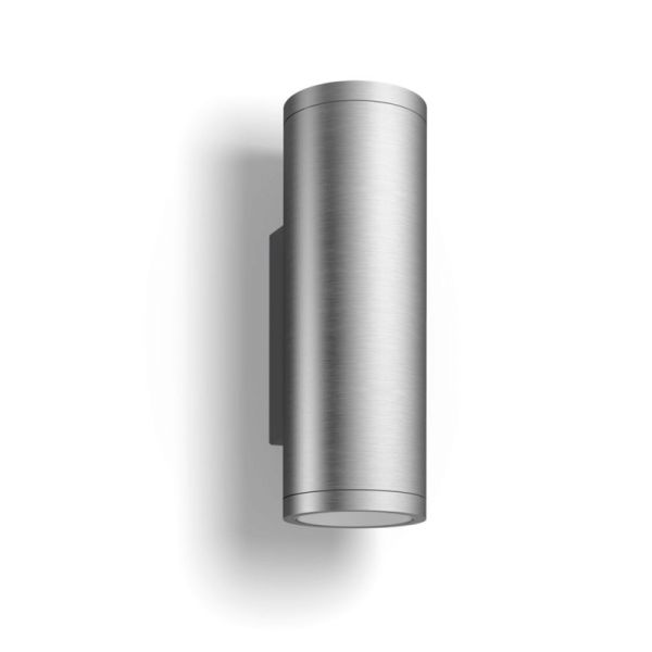 Aplique de pared LED exterior inteligente Appear aluminio vista frontal producto