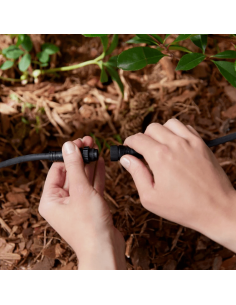 Extensión de cable para exteriores Alargador 2,5 m Pieza T | LeonLeds 2