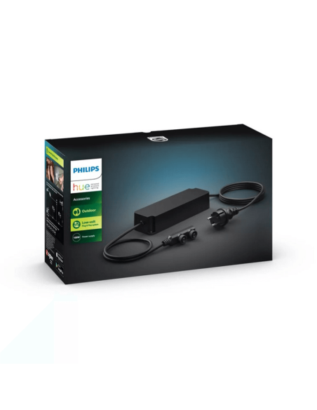 Fuente alimentación de 100W exteriores IP67 Hue Accesorios caja producto