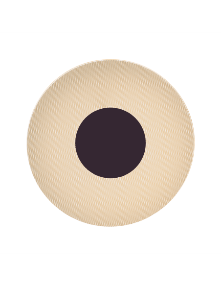 Aplique de Pared LED Venus negro-dorado pequeño 9W 3000K