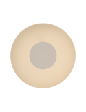 Aplique de Pared LED Venus blanco-dorado pequeño 9W 3000K