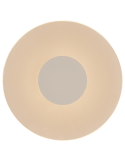 Luminária de parede LED Venus Branco-Ouro Grande 18W 3000K