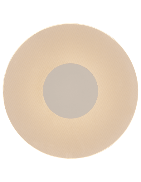 Luminária de parede LED Venus Branco-Ouro Grande 18W 3000K