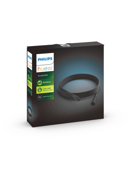 Extensión de cable exteriores de 5 m IP67 Hue Accesorios caja producto