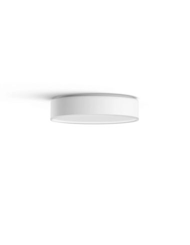 Lámpara de techo LED inteligente pequeña blanca Enrave detalle producto