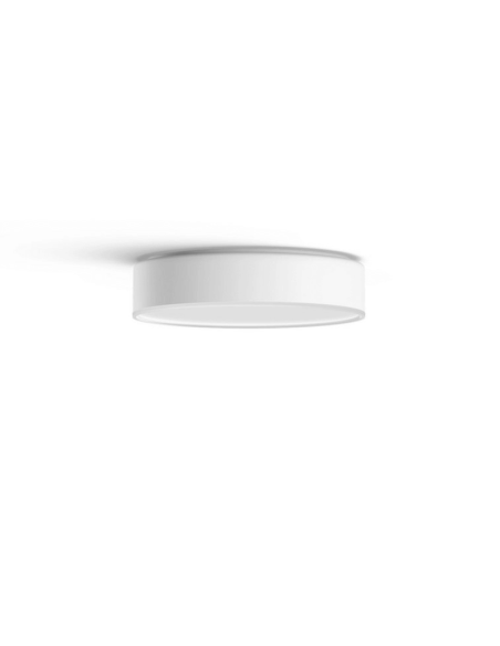 Lámpara de techo LED inteligente pequeña blanca Enrave detalle producto