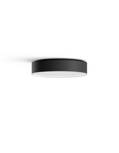 Detalhes do produto Enrave Small Black Smart LED Luz de teto