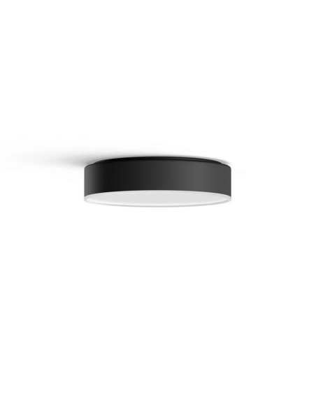 Detalhes do produto Enrave Small Black Smart LED Luz de teto