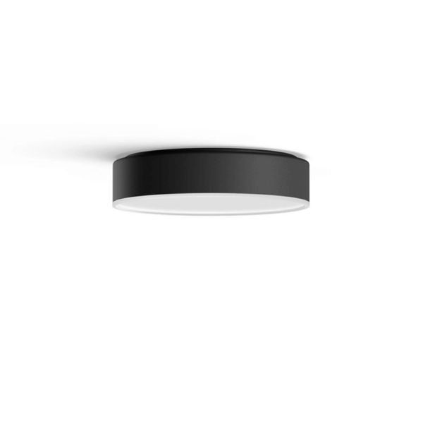 Detalhes do produto Enrave Small Black Smart LED Luz de teto