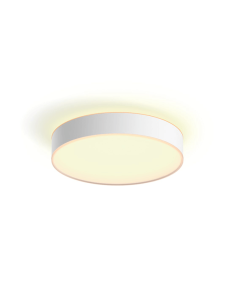 Plafonnier LED intelligent Enrave blanc moyen | leonleds