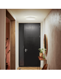 Plafón techo LED inteligente mediano Enrave blanco foto ambiente