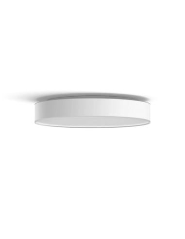 Grande luz de teto LED inteligente Enrave branco 33,5 W detalhe do produto